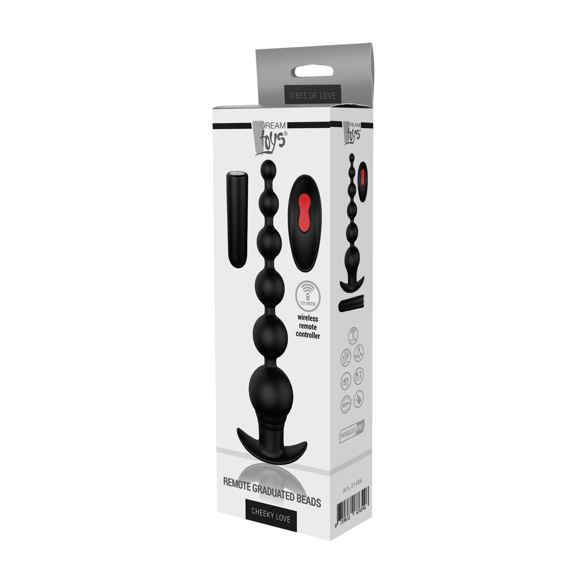 Anal Vibrator Dream Toys CHEEKY LOVE Sort